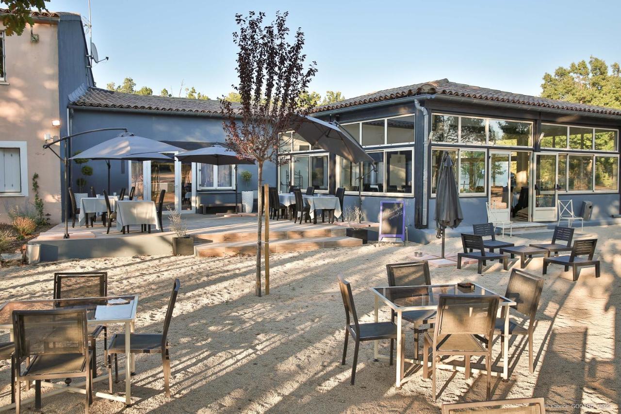 Hotel Restaurant Gite Les Lavandins Saint-Christol  Dış mekan fotoğraf